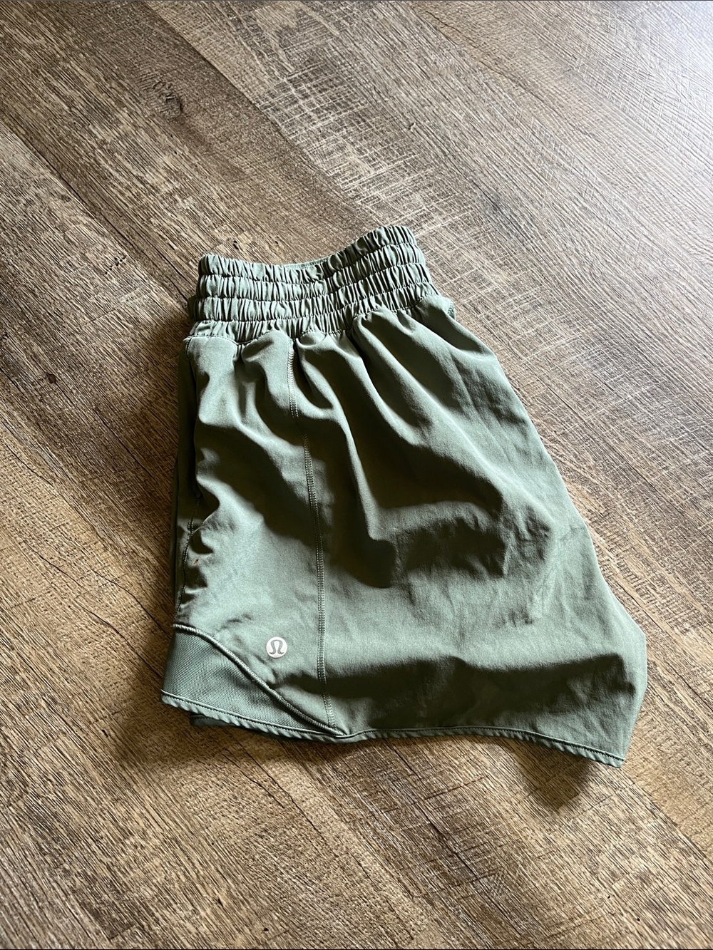 lululemon athletica Women’s Olive Athletic Shorts